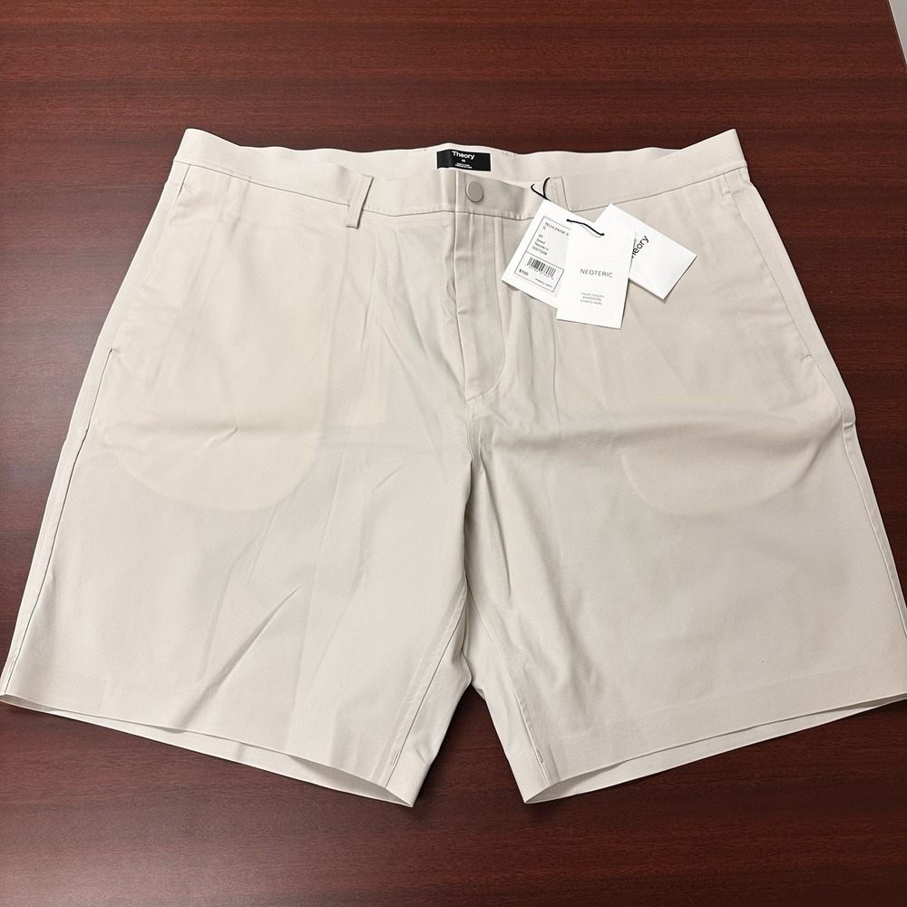Theory‎ Neoteric Chino Shorts Mens Size 40 Tech Zane Golf Summer Preppy NWT $195
